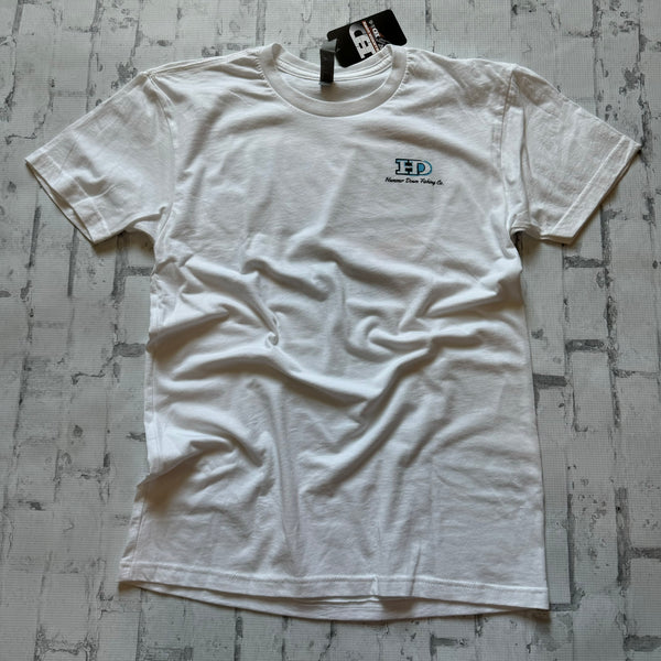 Hammer Down “Trout” Short Sleeve T-shirt - White