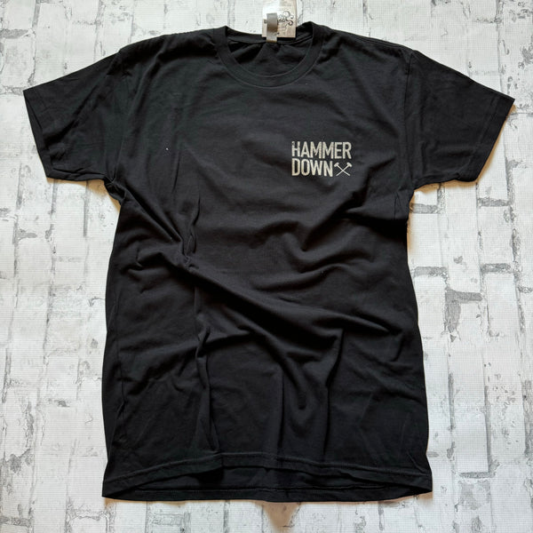 Hammer Down “Metal” Short Sleeve T-shirt - Black