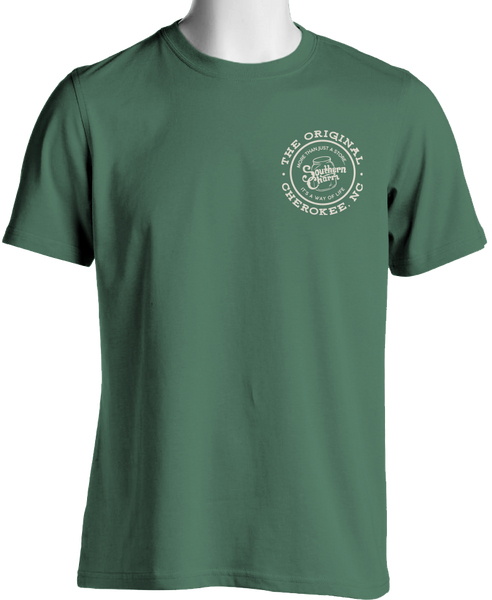 Southern Charm "WNC STRONG Disaster Relief Fundraiser" Short Sleeve T-shirt - Blue Spruce