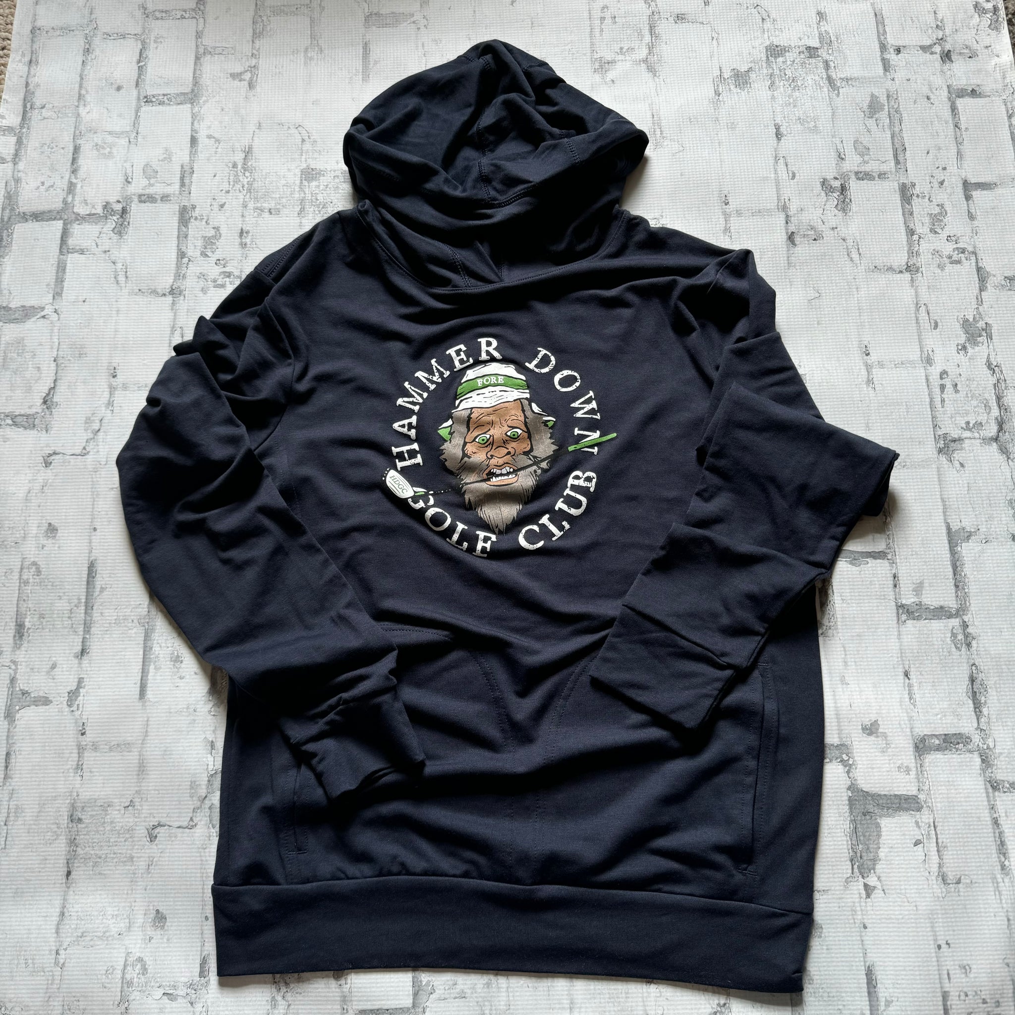 Hammer Down "Golf Club" Lightweight Hoodie - Navy