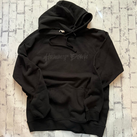 Hammer Down "Spray Paint" Hoodie - Black