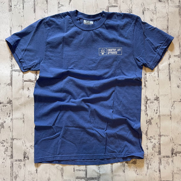 Southern Charm "Native Trout" Short Sleeve T-shirt - Flo Blue - Southern Charm "Shop The Charm"