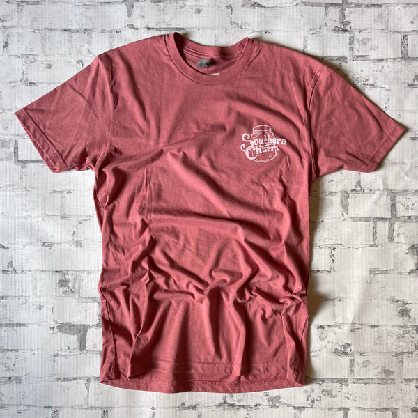 Southern Charm "Cheetah Original Circle" Short Sleeve T-shirt - Mauve - Southern Charm "Shop The Charm"