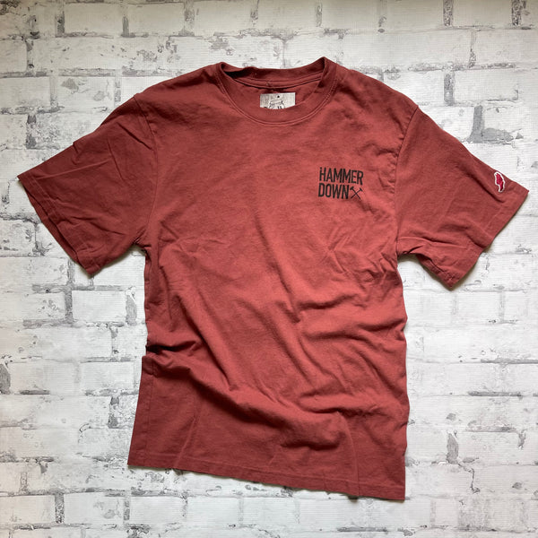 Hammer Down "Hammer Trout" Short Sleeve T-shirt - Crimson - Southern Charm "Shop The Charm"