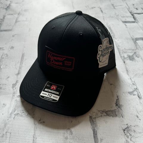 Hammer Down “Speed Shop" Hat - Black