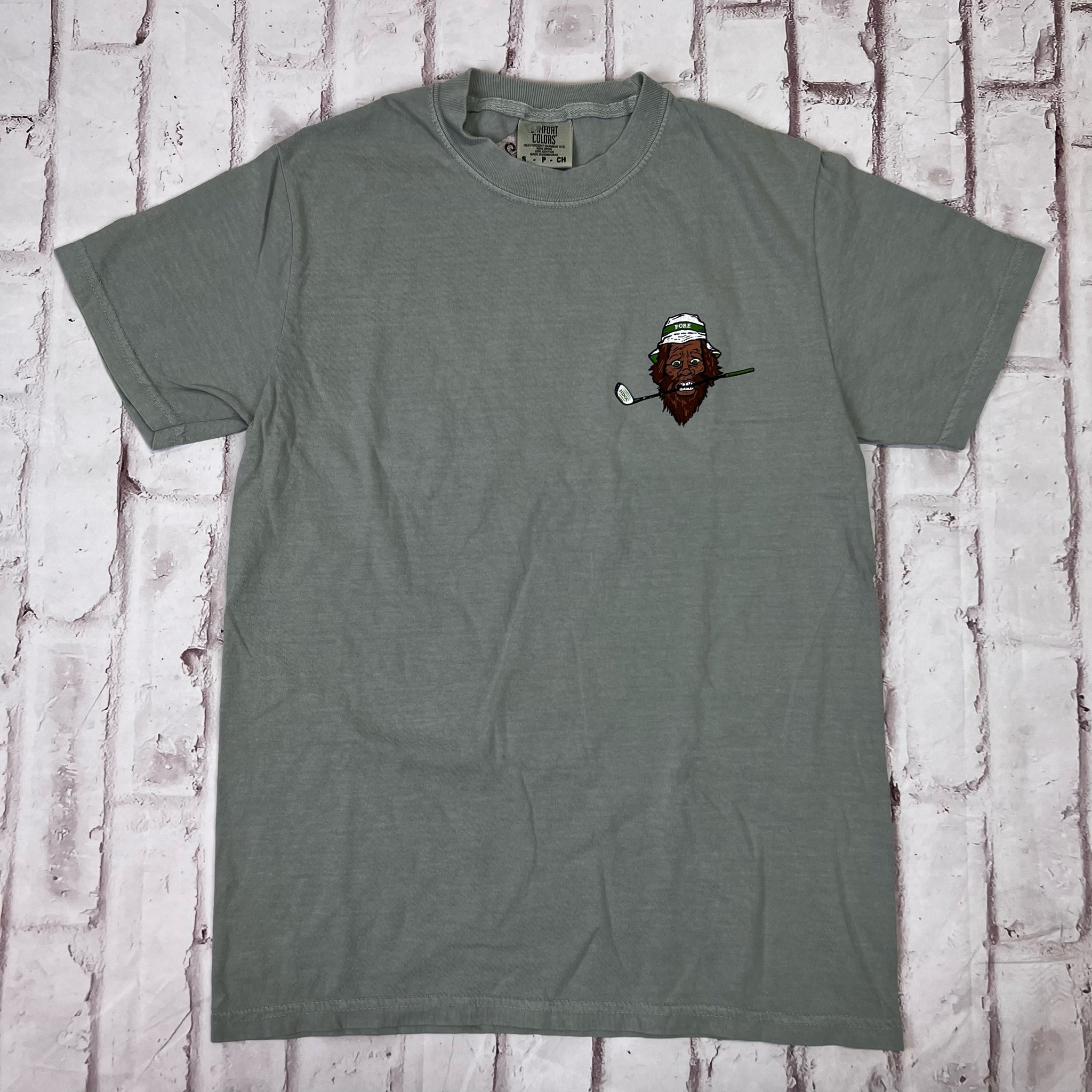 Hammer Down Golf Club "Hack Sasquatch LC Only" Short Sleeve T-shirt - Bay