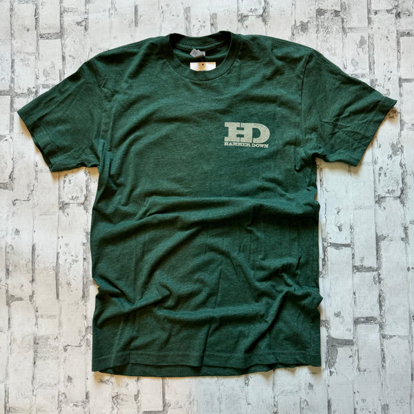 Hammer Down “Diesel Life" Short Sleeve T-shirt - Forest Green