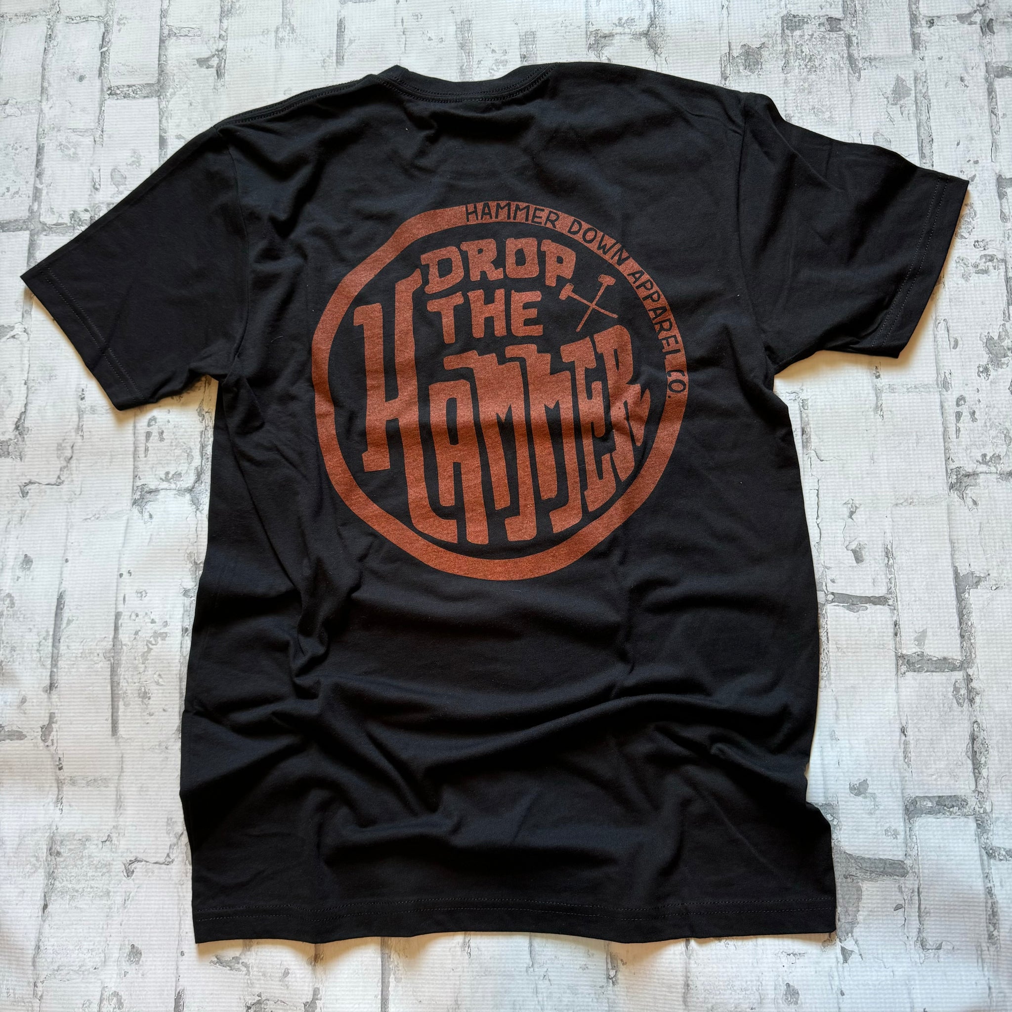 Hammer Down “DTH Circle" Short Sleeve T-shirt - Black