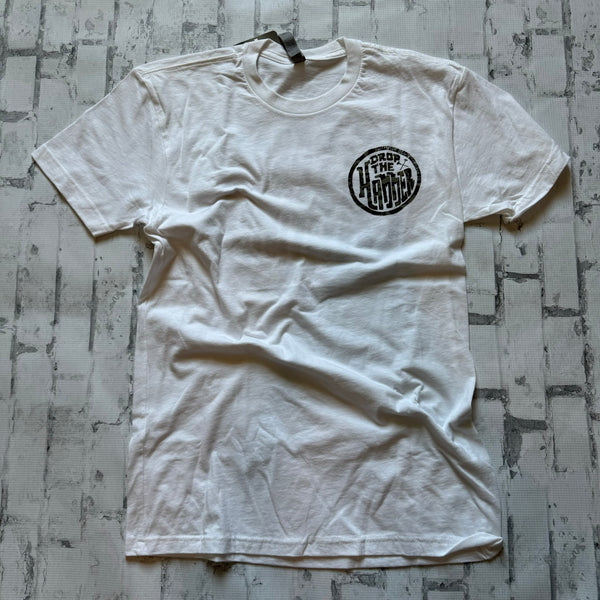 Hammer Down "Field Camo Circle” Short Sleeve T-shirt - White