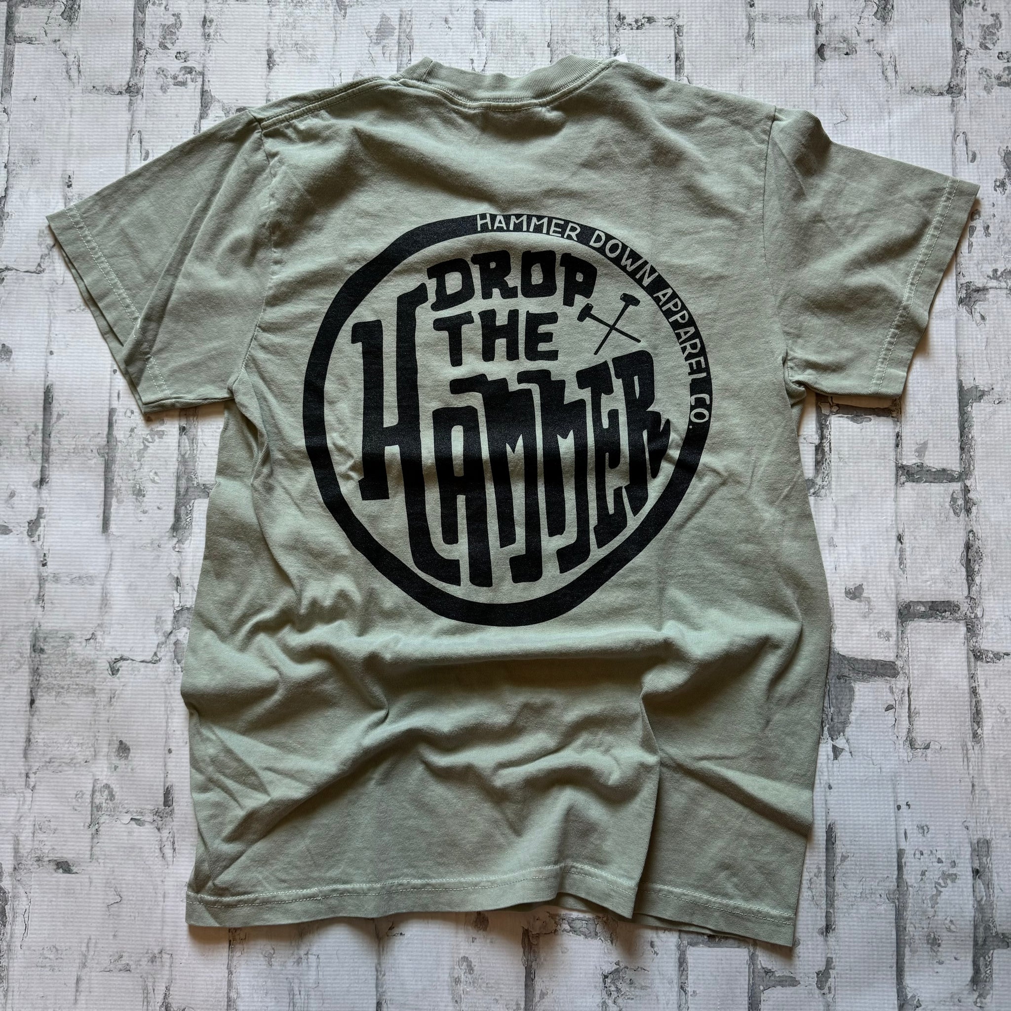 Hammer Down "Field Circle” Short Sleeve T-shirt - Sage