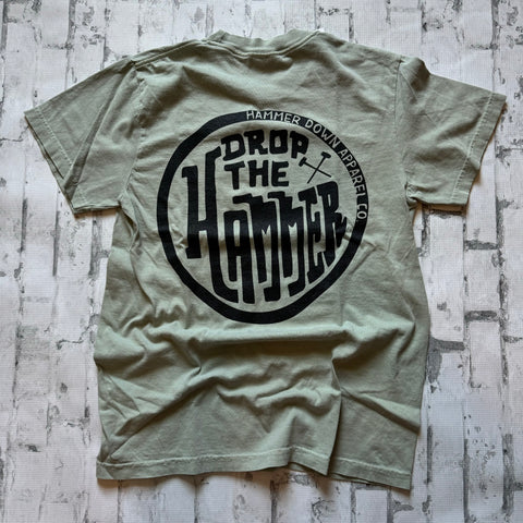 Hammer Down "Field Circle” Short Sleeve T-shirt - Sage