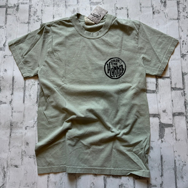 Hammer Down "Field Circle” Short Sleeve T-shirt - Sage