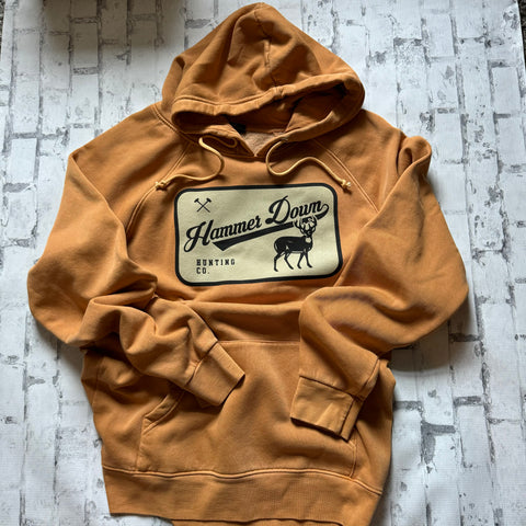 Hammer Down "Deer Hunting Co Label" Hoodie - Orange