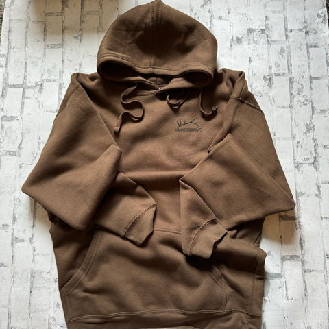 Hammer Down "DTH Elk" Hoodie - Brown