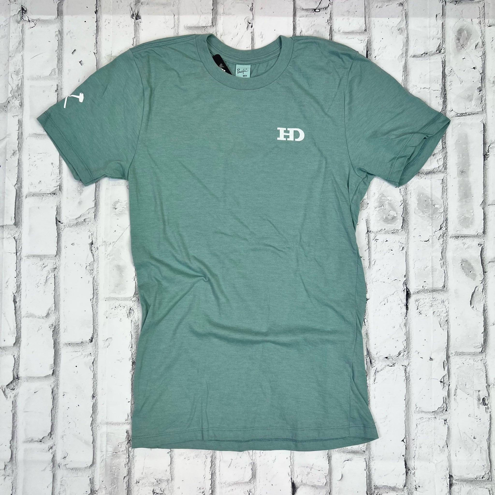Hammer Down "Basic Tee" Short Sleeve T-shirt - River Green - Southern Charm "Shop The Charm"