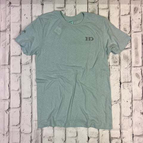 Hammer Down "Basic Tee" Short Sleeve T-shirt - Seaside Blue - Southern Charm "Shop The Charm"