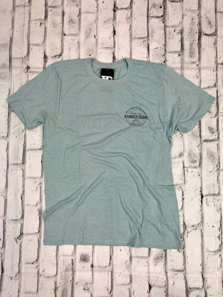 Hammer Down "HD Circle Stamp 23" Short Sleeve T-shirt - Seaside - Southern Charm "Shop The Charm"